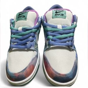 Nike SB Dunk Low Futura Laboratories Bleached Aqua Size 5 #NoBox